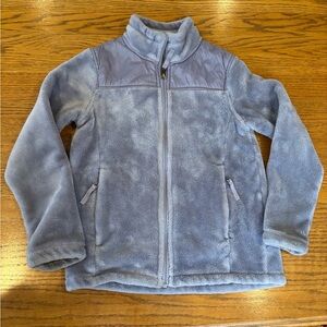32 Degrees lavender Fleece Jacket girls 7/8
